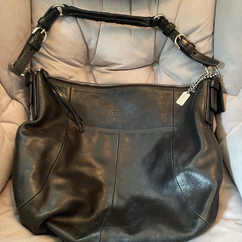 Vintage coach hobo